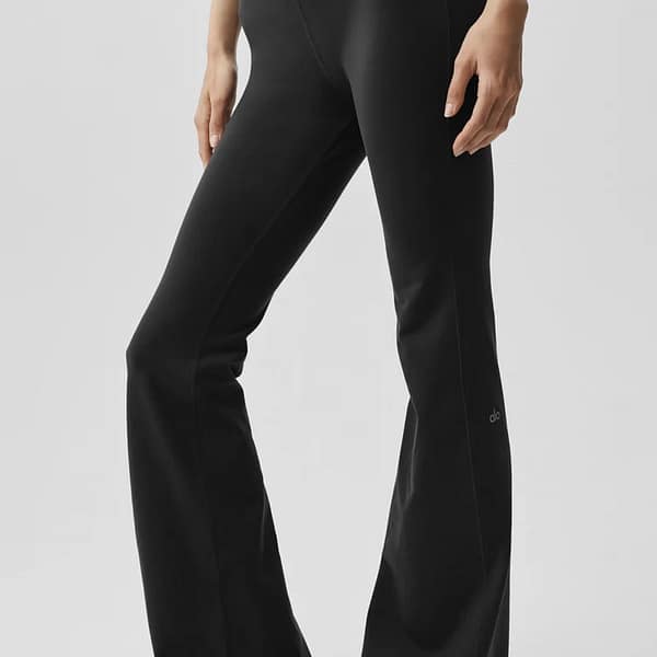 Alo Airbrush Low-Rise Bootcut Legging Black