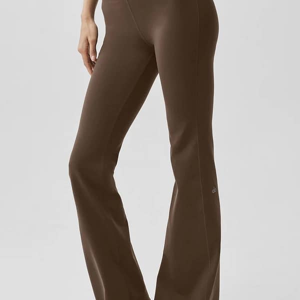 Alo Airbrush Low-Rise Bootcut Legging Espresso