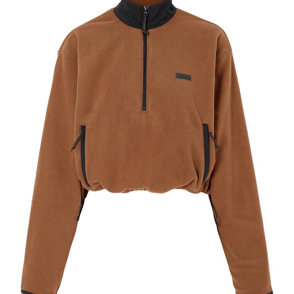Skims fleece zip pullover