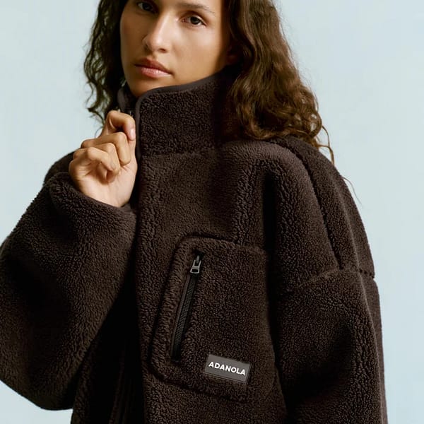 Ada brown fleece