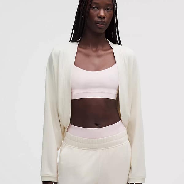 Lululemon BeCalm Jacket Light Ivory